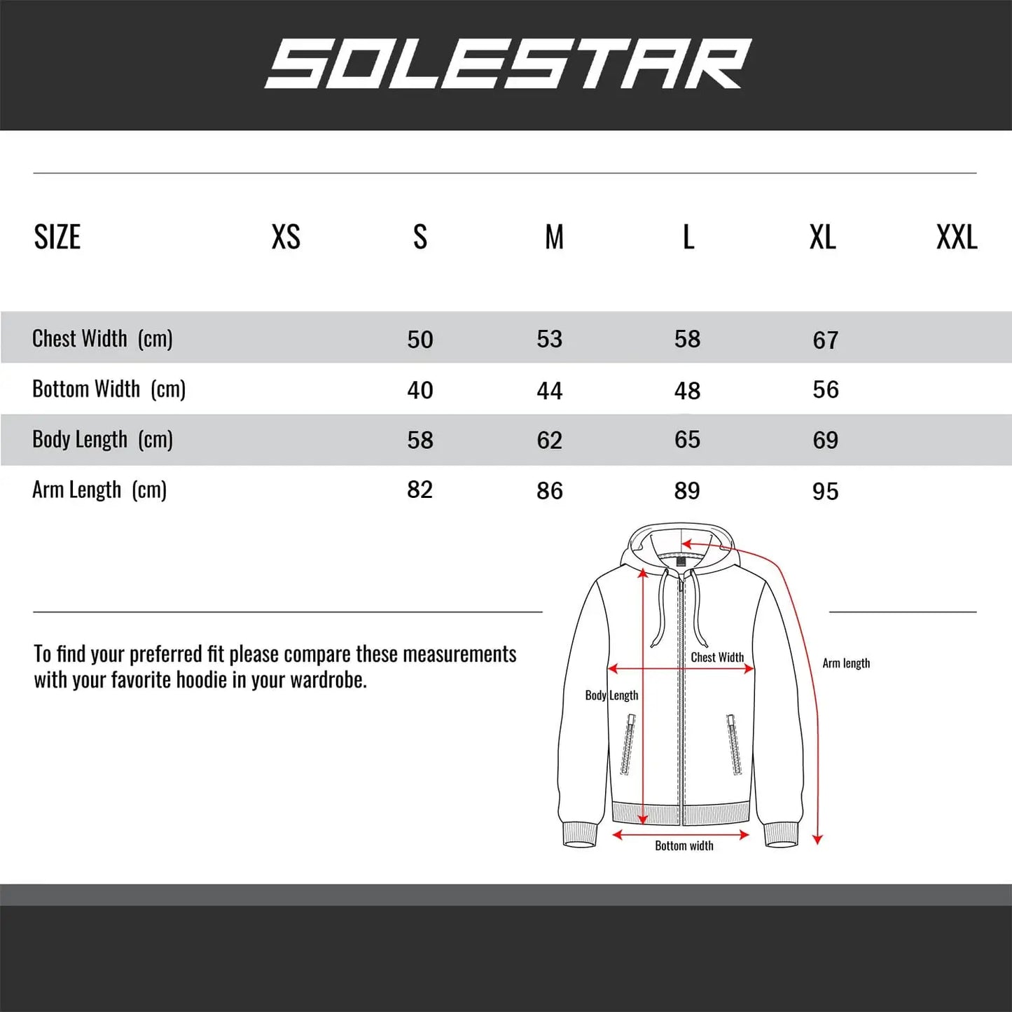 SOLESTAR Sportswear Pullover Hoodie