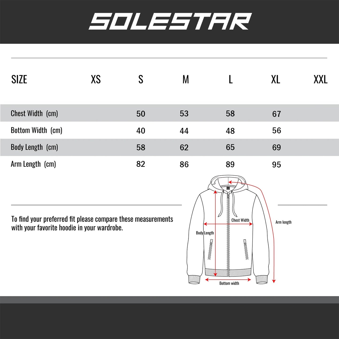 SOLESTAR Sportswear Pullover Hoodie